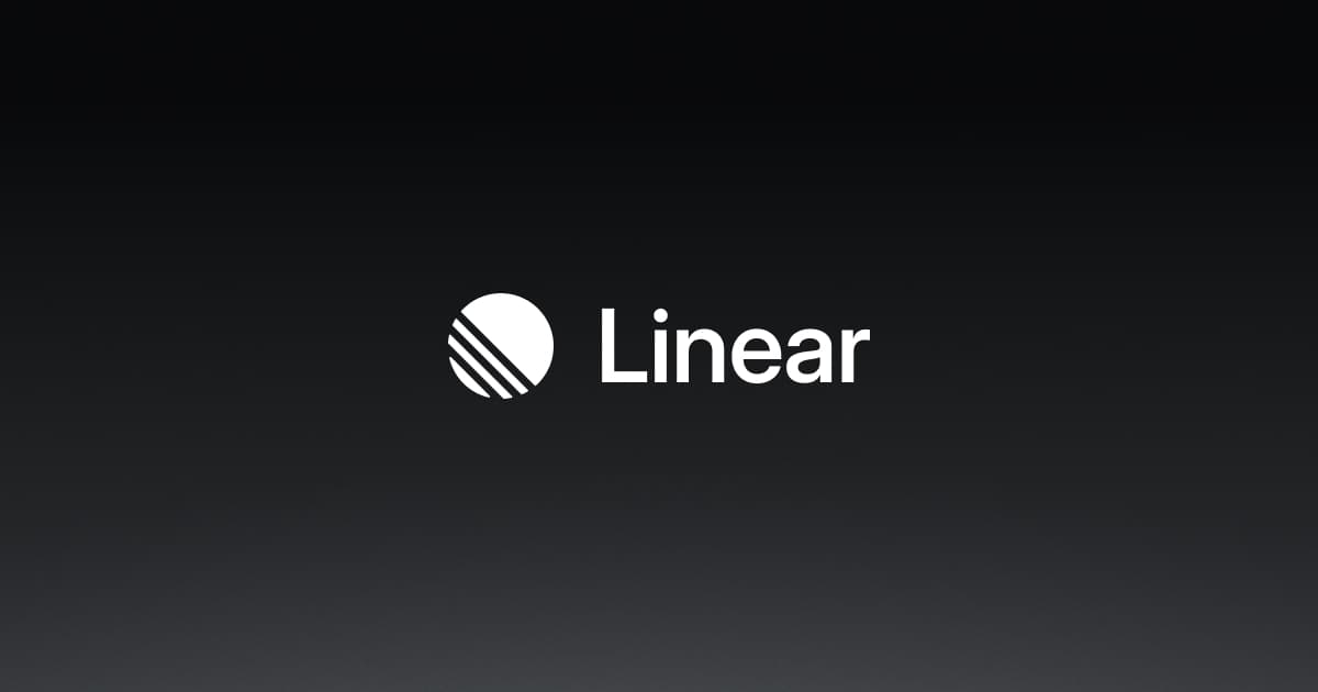 Linear product preview showing issue tracking and product planning interface